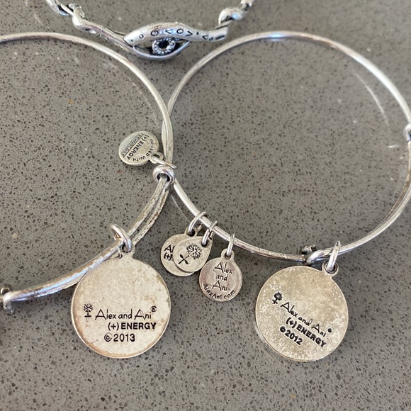 Alex & Ani Bangle Bracelets - Bundle of 3 - Picture 2 of 9